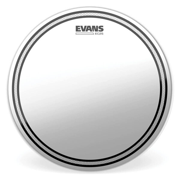 Pelle per batteria Evans 14" trasparente EC2S