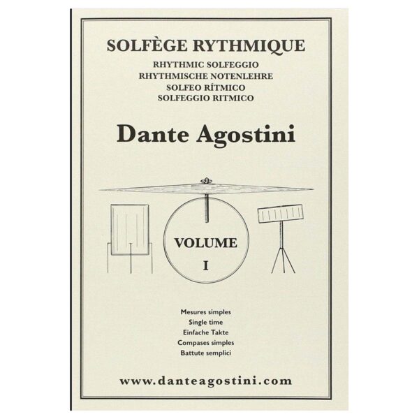 Metodo Dante Agostini Solfeggio Ritmico vol.1