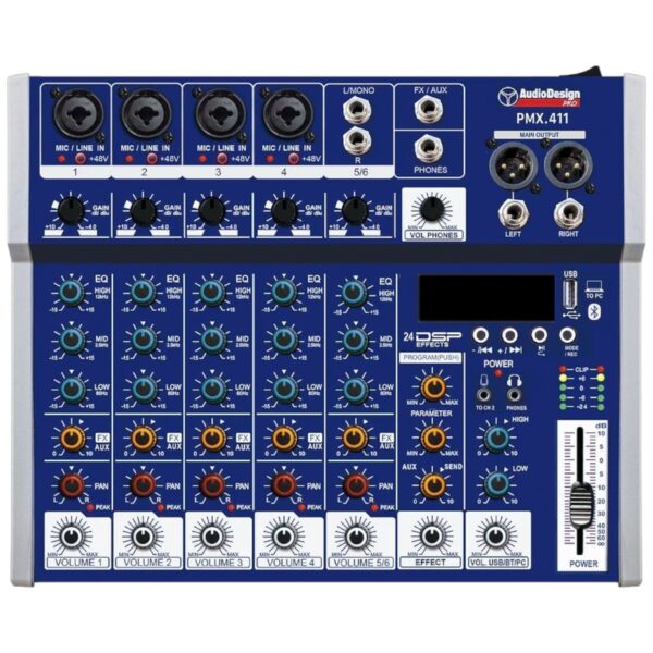 AudioDesign mixer audio PMX411